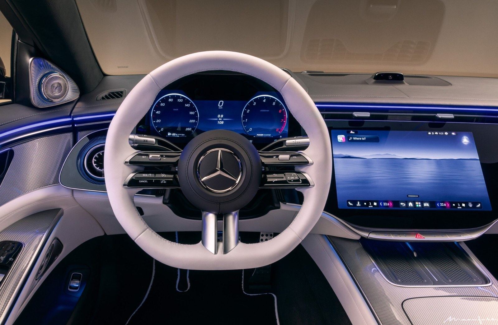 Mercedes-Benz S580 インテリア